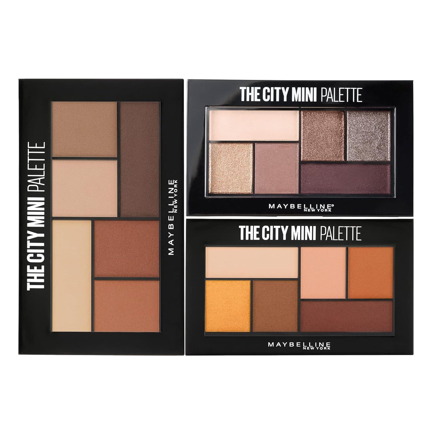 New York the City Mini Eyeshadow Palette Makeup, Hi-Rise Sunset, 0.14 Oz.