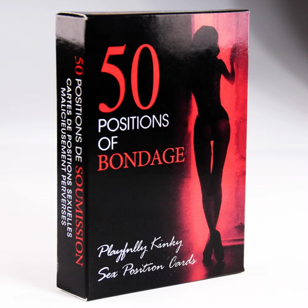 English Sexual Position Cards Role Playing Adult Games Bedroom Commands a Year of Sex Toys for Couples 18+ Erotic Products