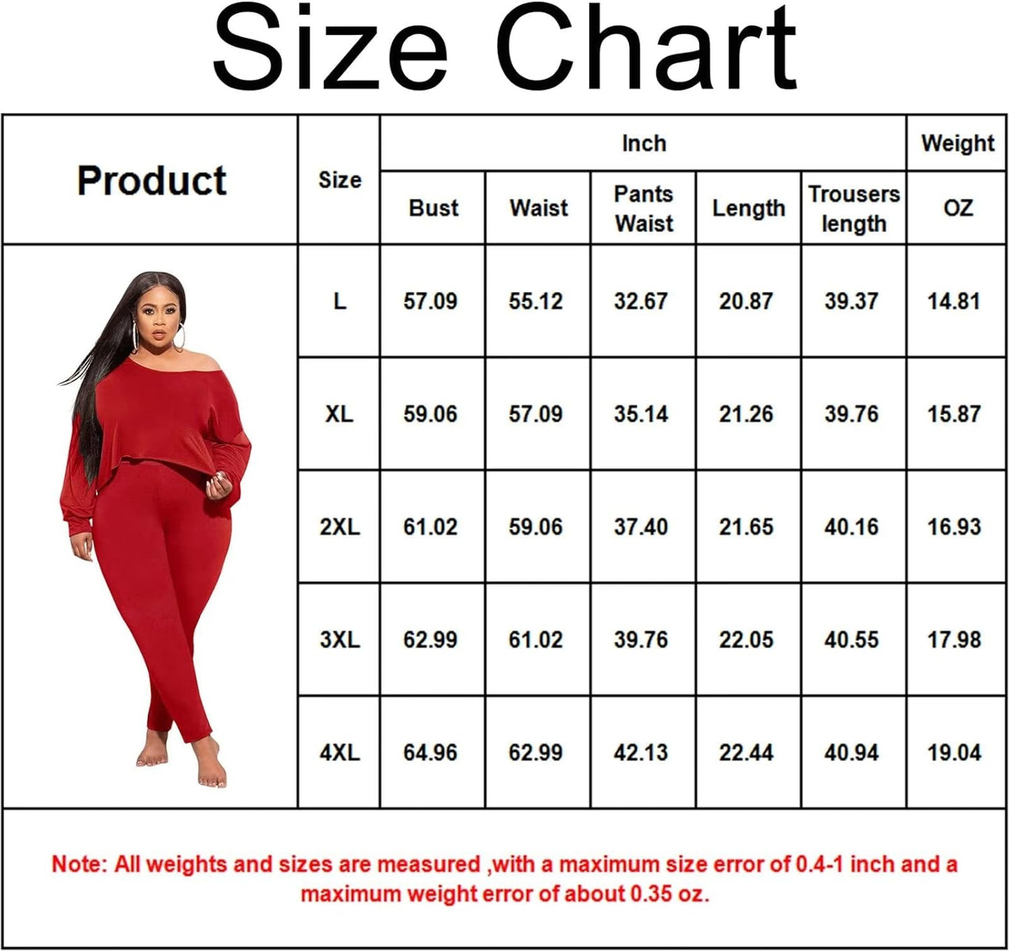 2 Piece Outfits for Women Solid Clubwear off Shoulder Long Sleeve Shirt Bodycon Pants Sets plus Size Tracksuit Casual