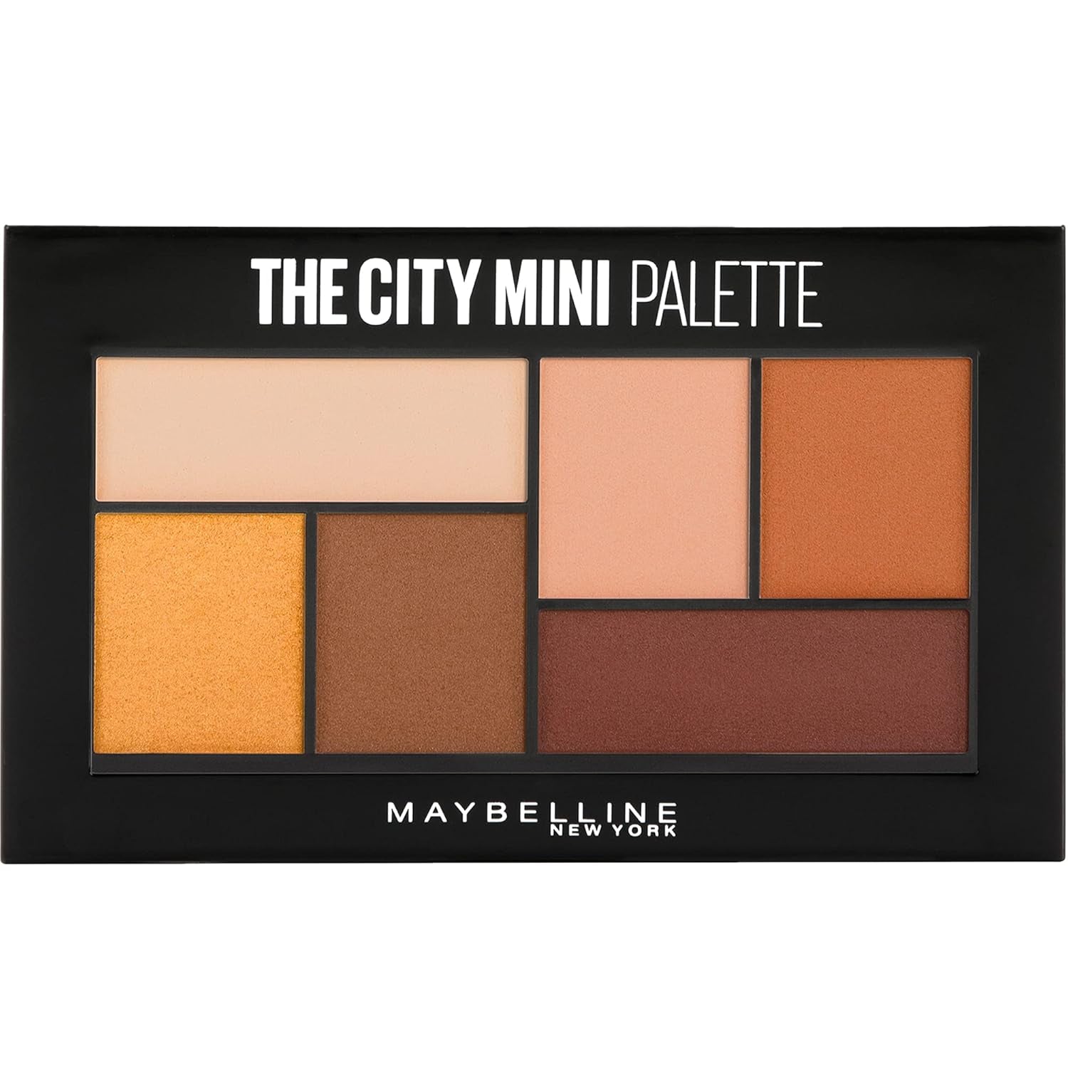 New York the City Mini Eyeshadow Palette Makeup, Hi-Rise Sunset, 0.14 Oz.