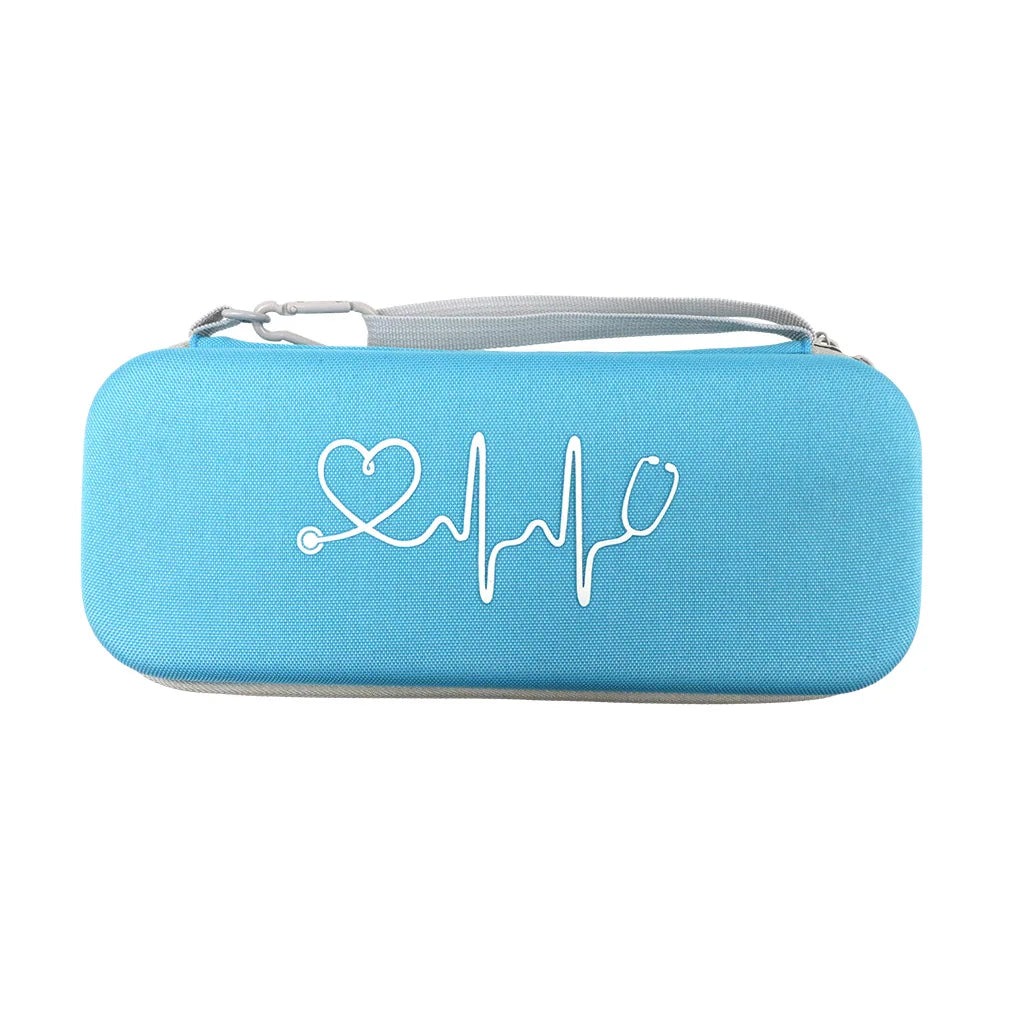 Portable Empty Non-woven Emergency Bag Multifunctional Stethoscope EVA Storage Bag Home Square Hard Shell Medical Storage Box