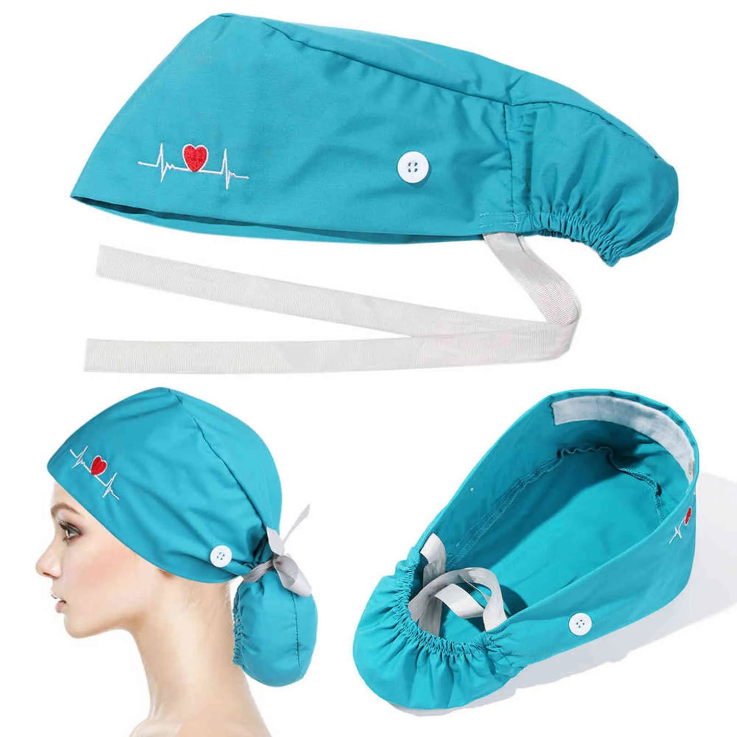 Nursing Cap w/Ponytail holder